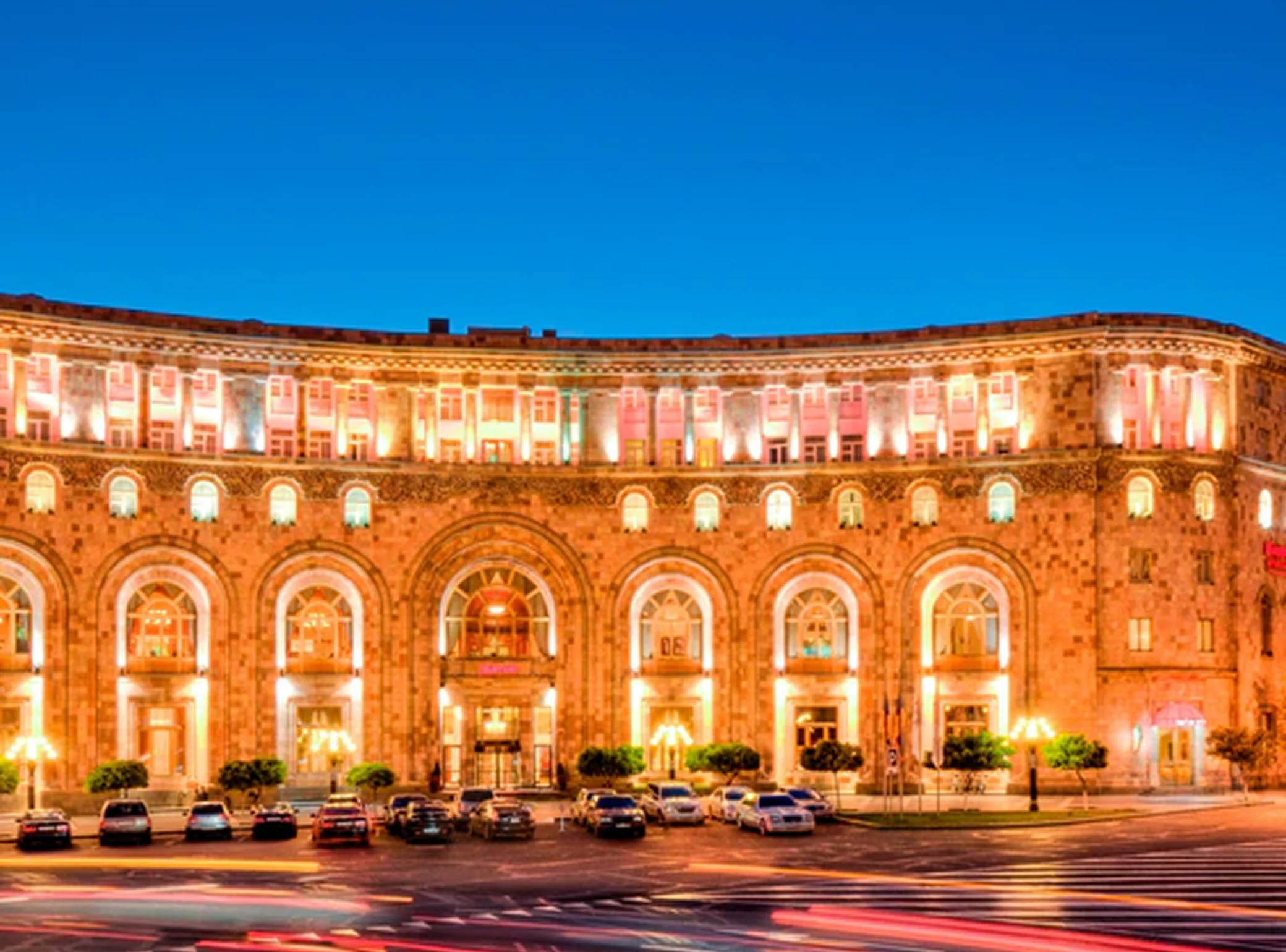 Exterior of Marriot Yerevan