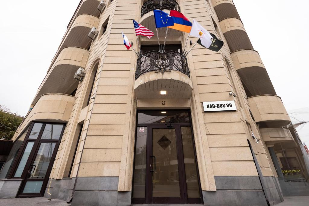 Exterior of Horizon Hotel Yerevan